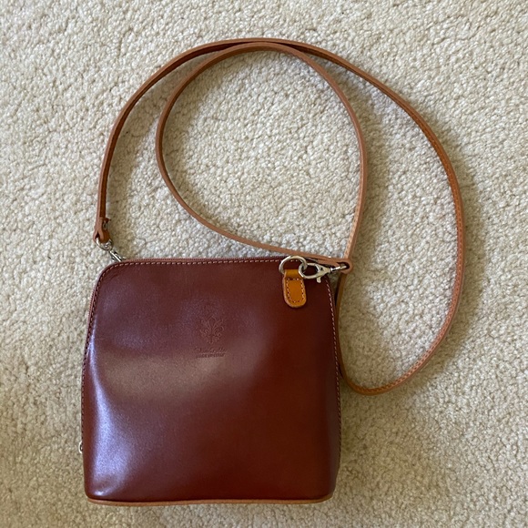 Brandy Melville Handbags - REAL Italian Leather Purse Bag